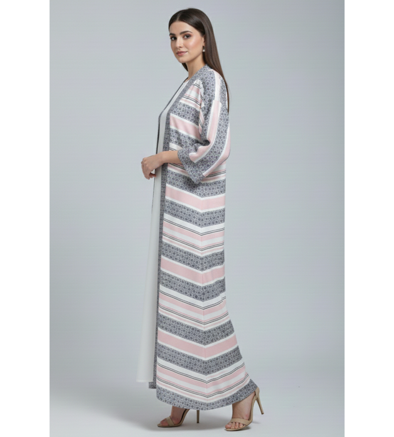 Blush Harmony – 2-Piece Premium Gown Set