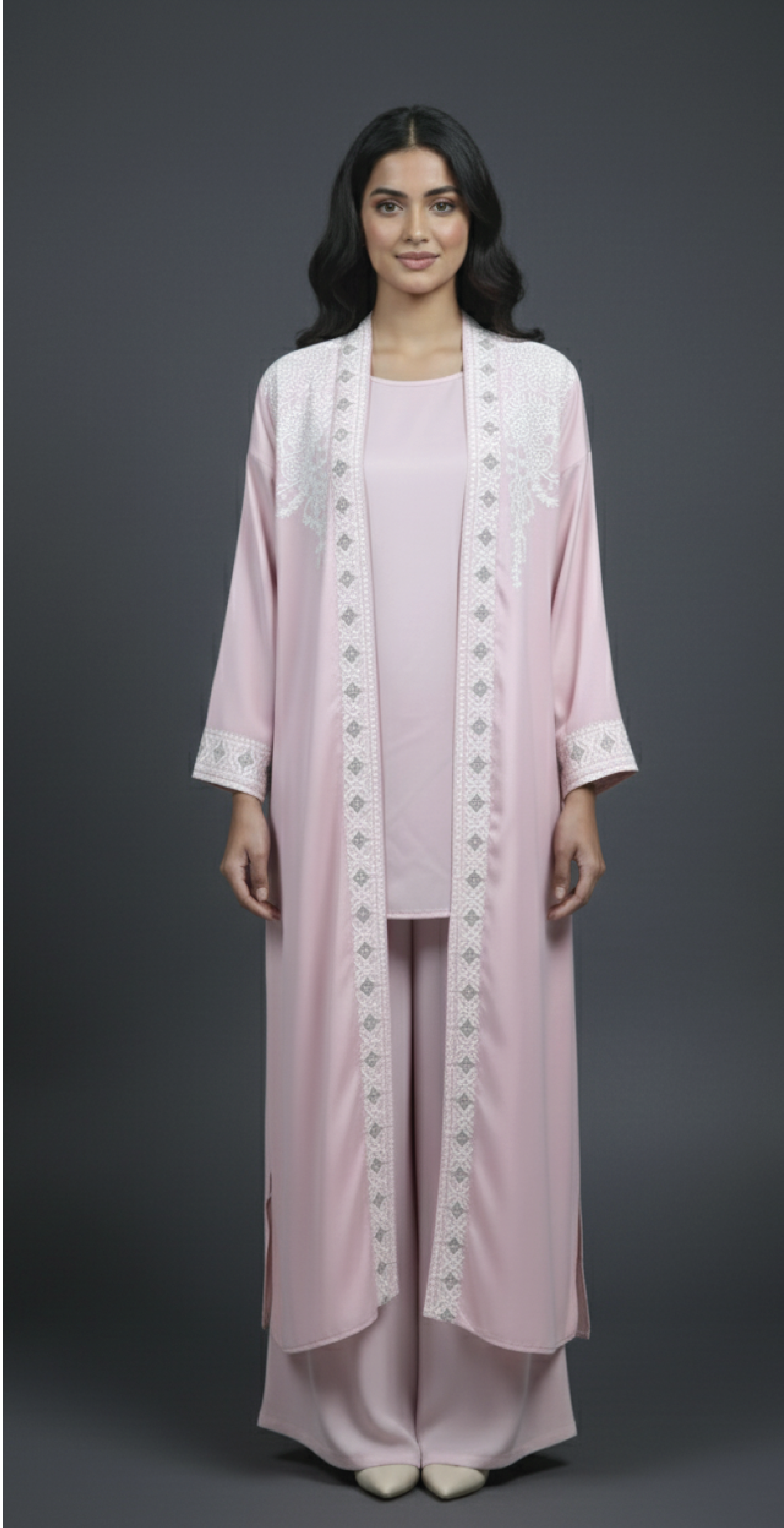 Zahra Al Waha Three Piece Cord Set