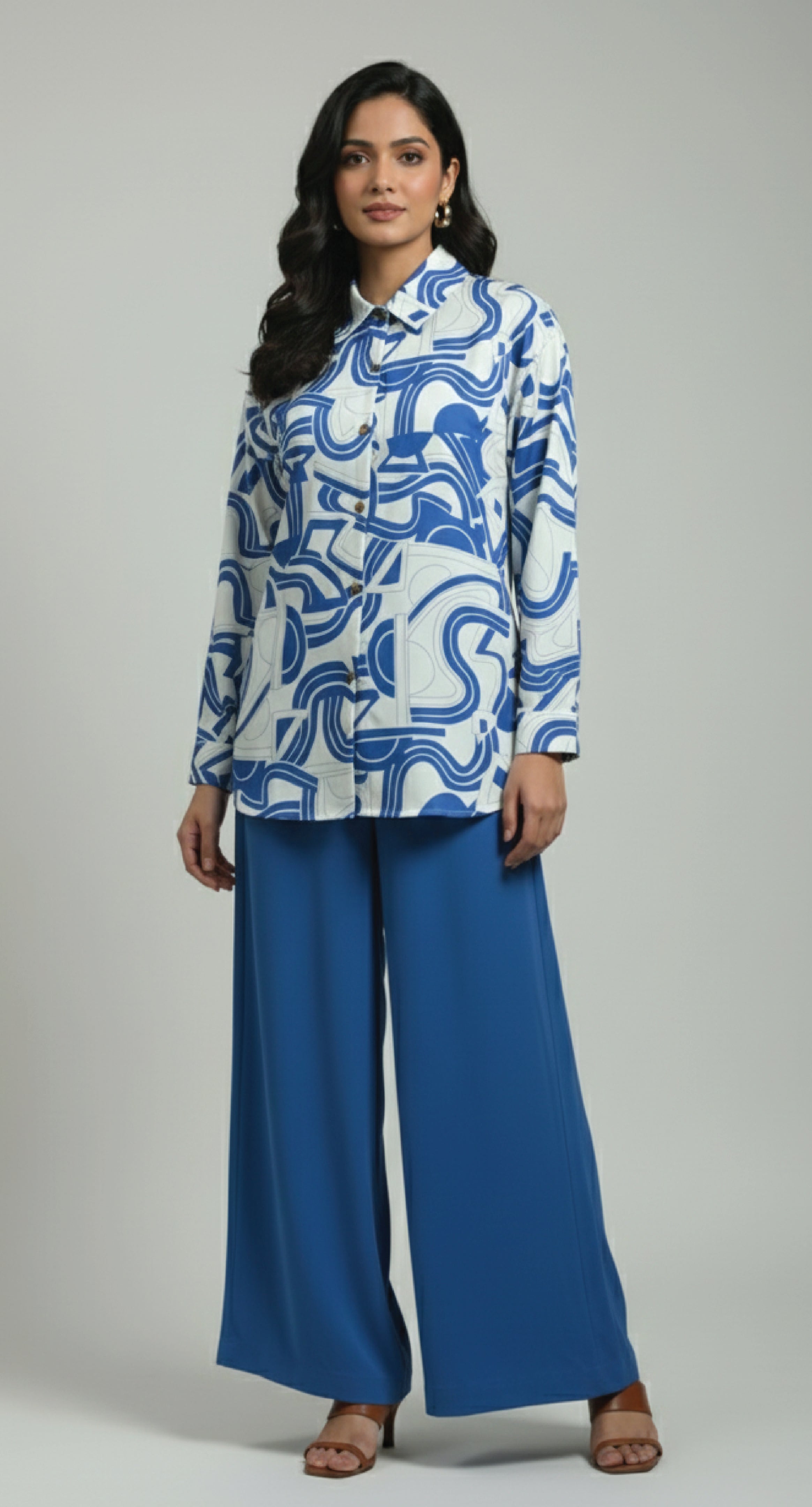 Sundus Al Rawda Three Piece Cord Set