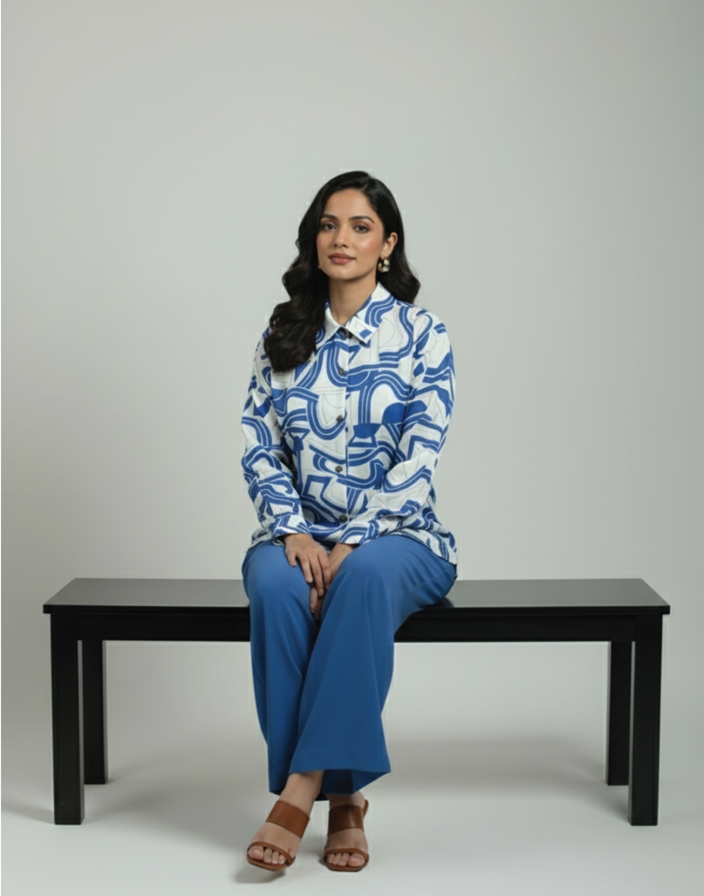 Sundus Al Rawda Three Piece Cord Set