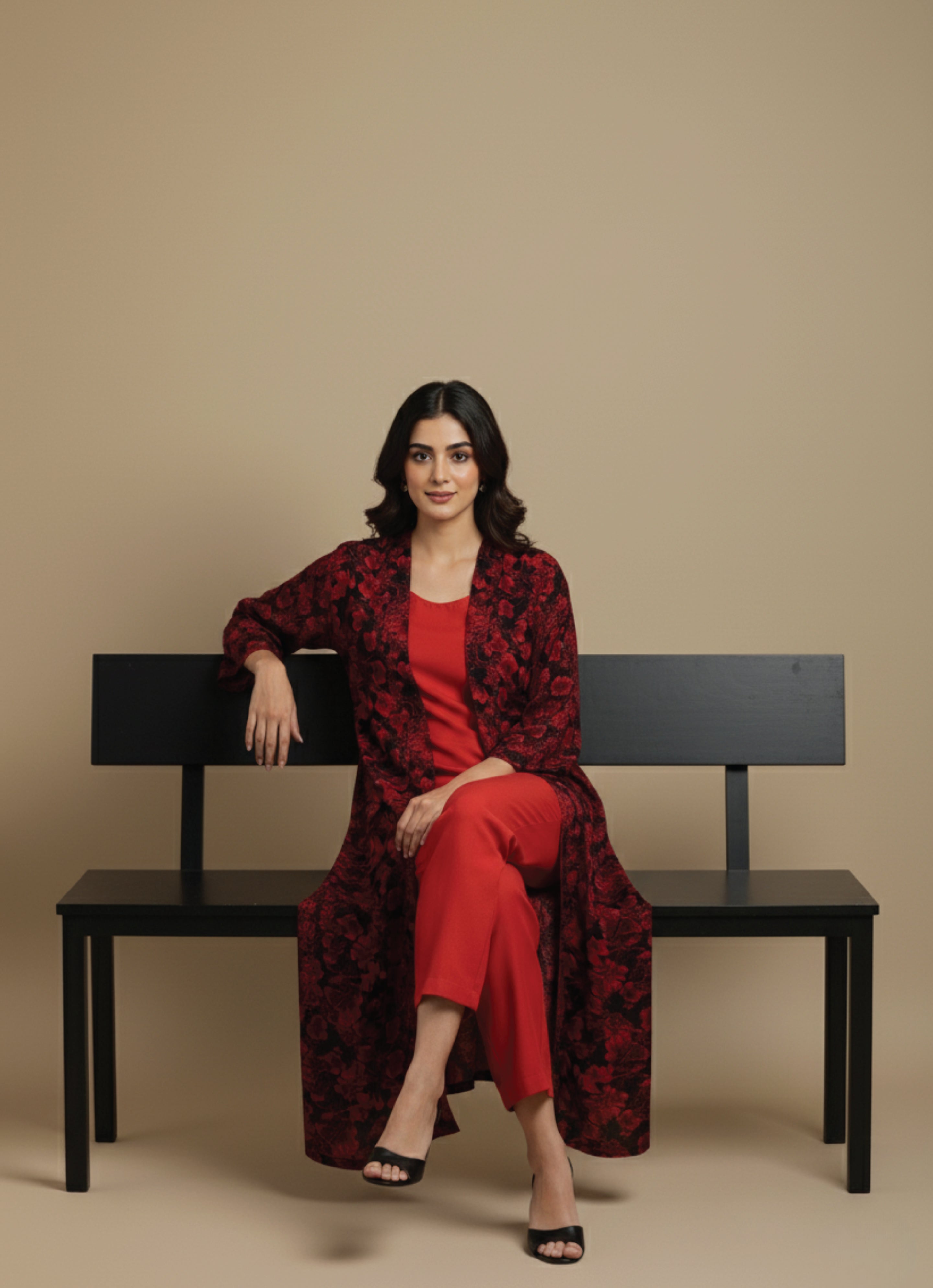 Ghada Al Thurayya Three Piece Cord Set