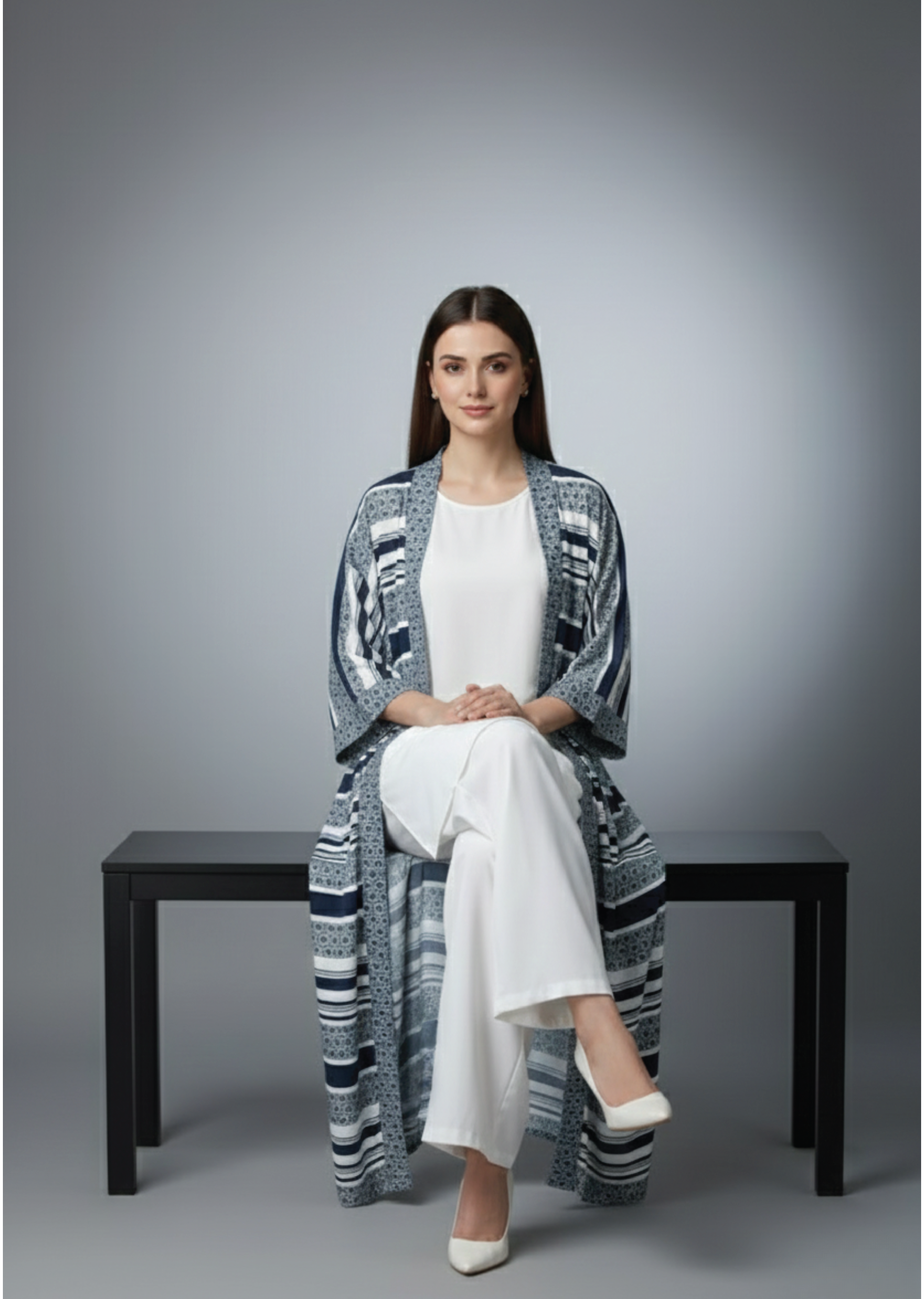 Salma Al Ain Three Piece Cord Set