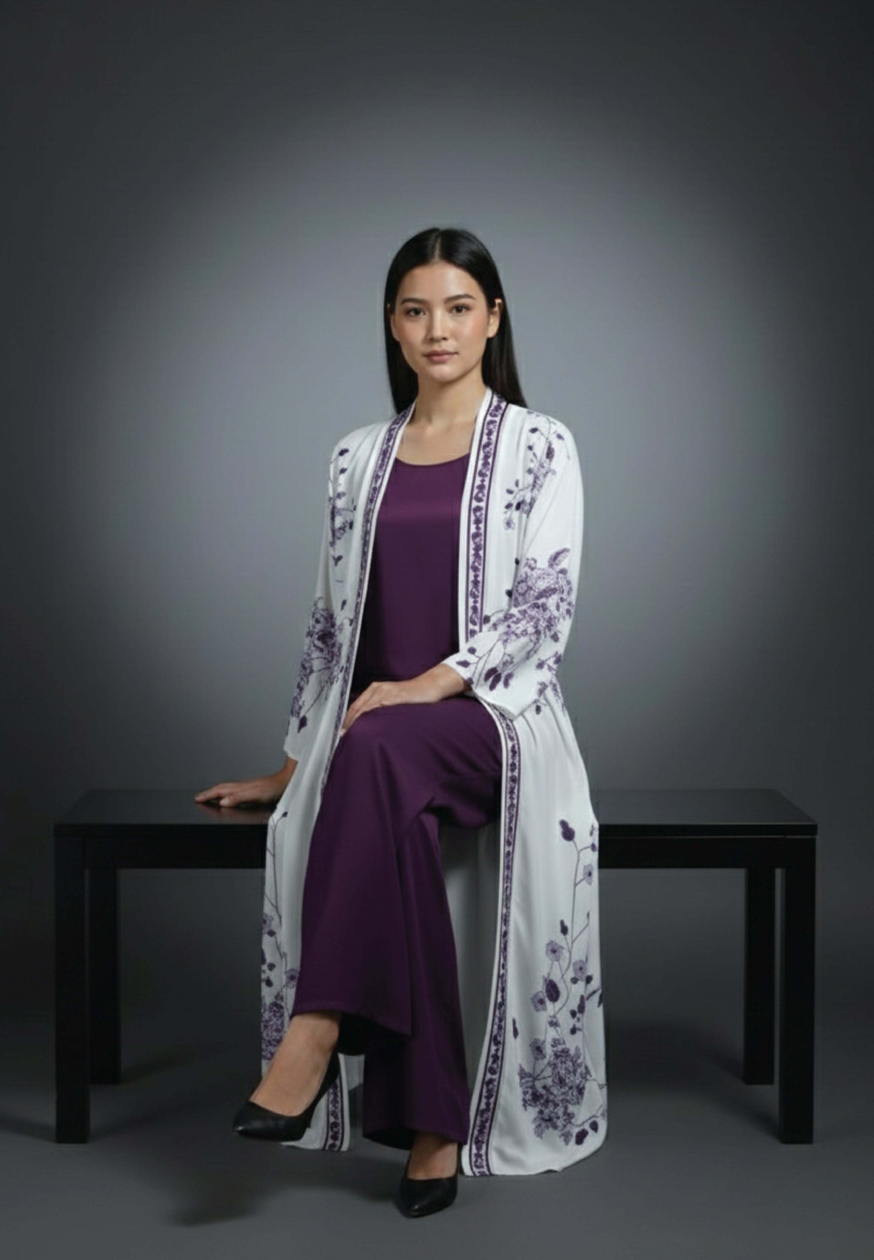 Lina Al Bustan Three Piece Cord Set