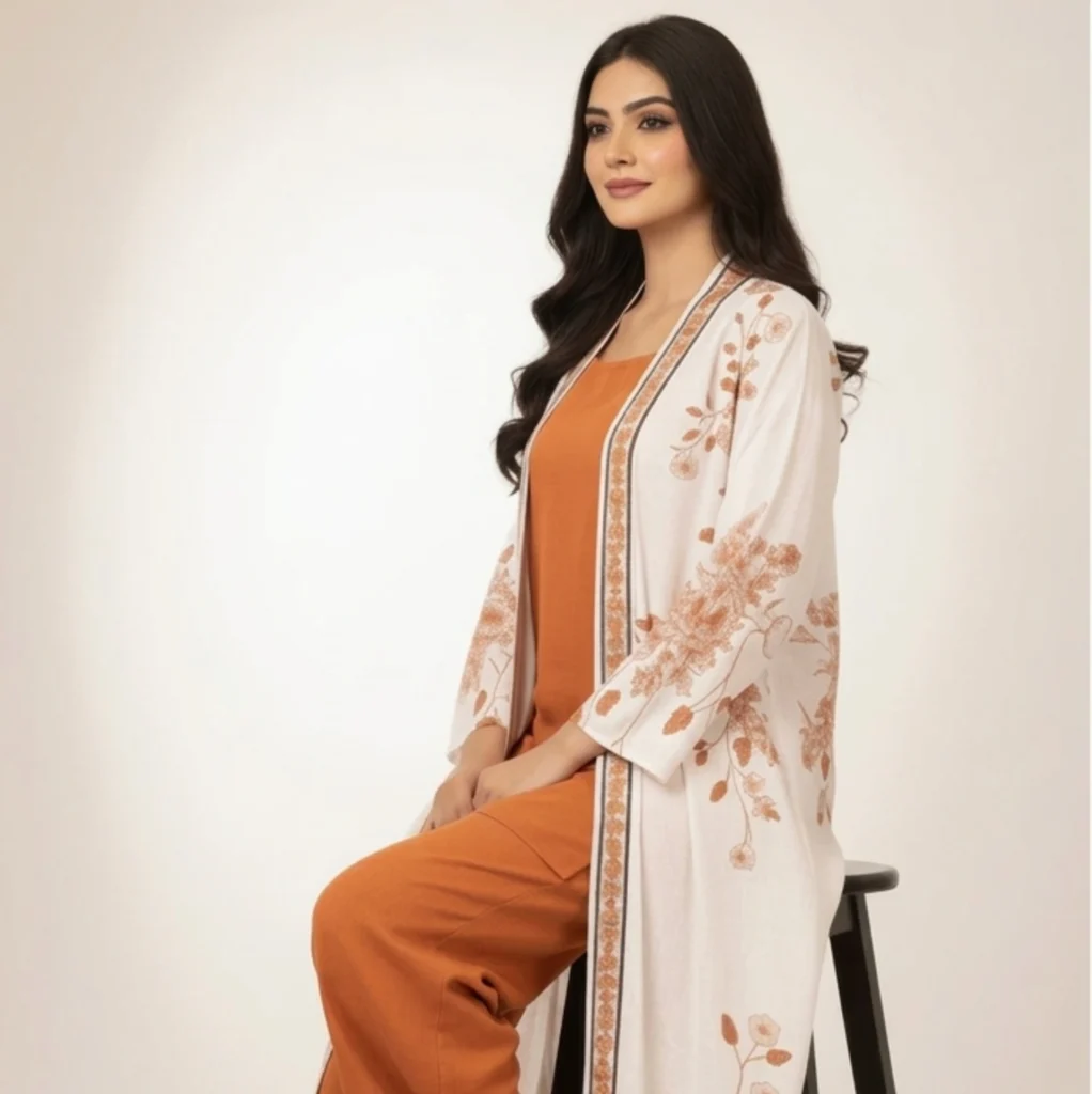 3-Piece Premium Gown Set