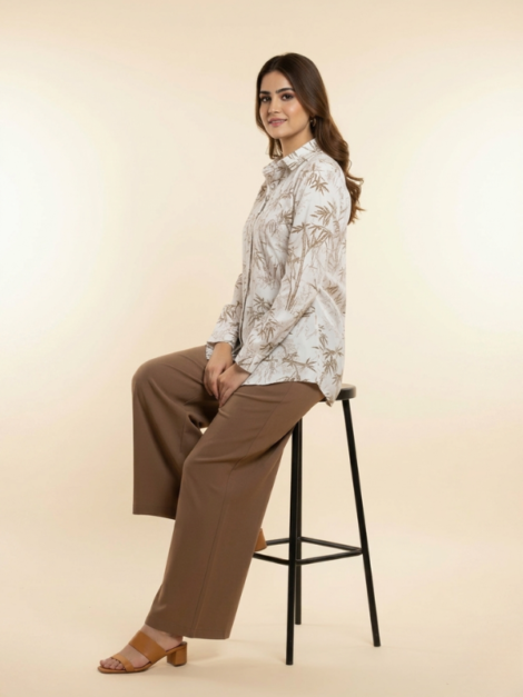 Coffee Bamboo – Premium 2-Piece Modest Cord Set