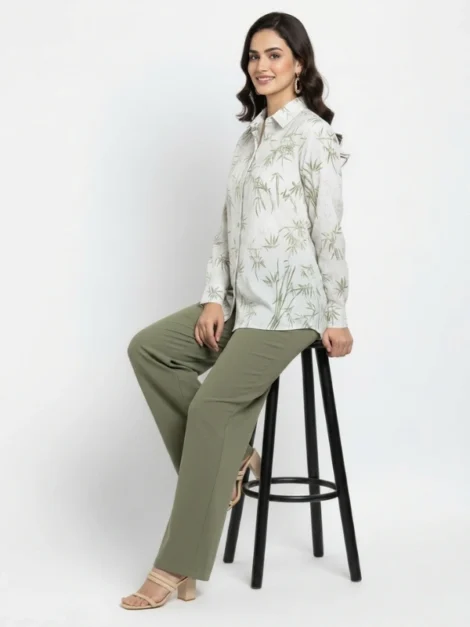 Sage Green Bamboo – Premium 2-Piece Modest Cord Set