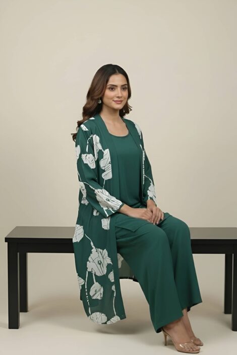 Emerald Floral 1